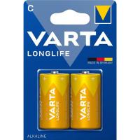 Батарейка Varta C (LR14) Longlife лужна * 2 Фото