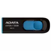 USB флеш накопитель ADATA 32Gb UV128 black-blue USB 3.0 Фото