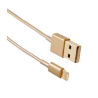 Дата кабель Drobak USB 2.0 AM to Lightning 1.0m Gold Фото