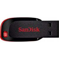 USB флеш накопичувач SanDisk 64GB Cruzer Blade Black/red USB 2.0 Фото