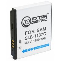 Акумулятор до фото/відео Extradigital Samsung SLB-1137C, Li-ion, 1100 mAh Фото