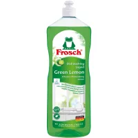 Засіб для ручного миття посуду Frosch Зелений лимон 1 л Фото