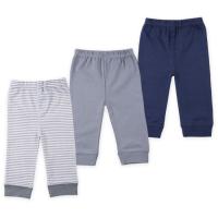 Штаны детские Luvable Friends 3 шт разноцветные для мальчиков Фото