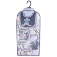 Набір дитячого одягу Luvena Fortuna для хлопчиків подарунковий 7 предметів Фото