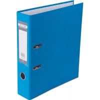Папка - регистратор Buromax А4, 70мм, JOBMAX PP, light blue, built-up Фото