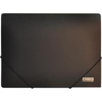 Папка на резинках Buromax А4, JOBMAX, black Фото