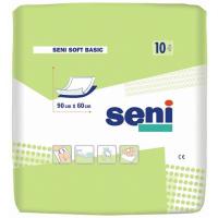 Пелюшки для малюків Seni Soft Basic 90х60 см 10 шт Фото