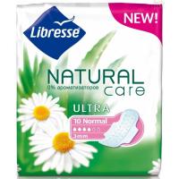 Гигиенические прокладки Libresse Natural Care Ultra Clip Normal 10 шт Фото