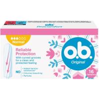 Тампоны o.b. Original Normal 16 шт. Фото