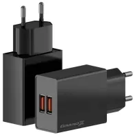 Зарядний пристрій Grand-X 5V 2.1A USB Black Фото