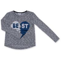 Кофта детская Breeze с аппликацией из пайеток "BEST" Фото