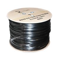 Кабель телевизионный Ritar RG-59, 0,81мм.CU, 64x0.12m CCA экран,+2*0.5power, Фото