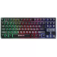 Клавіатура REAL-EL 8710 Gaming TKL Backlit, black Фото