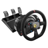 Руль ThrustMaster PC/PS5/PS4/PS3 T300 Ferrari Integral RW Alcantara Фото