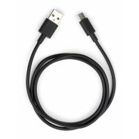 Дата кабель Vinga USB 2.0 AM to Type-C PVC 1m black Фото
