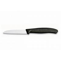 Кухонный нож Victorinox SwissClassic для чистки 8см, черный Фото