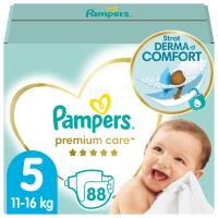 Подгузники Pampers Premium Care Junior Размер 5 (11-16 кг), 88 шт Фото