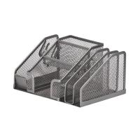 Подставка для мелочей Buromax 210x150x100 мм, wire mesh, silver Фото