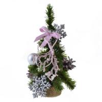 Искусственная елка YES! Fun с украшениями Снежинка 0,25 м Фото