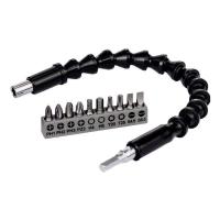 Набір біт Bosch 10 шт + гибкий удлинитель 300 ММ Фото