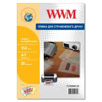 Пленка для печати WWM A3, 150мкм, 20л, for inkjet, translucent Фото