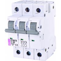 Автоматический выключатель ETI Выключатель автоматический ETIMAT 6 3p C 50А (6 kA Фото