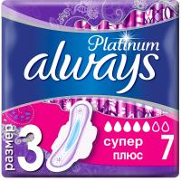 Гигиенические прокладки Always Platinum Super Plus Single 7шт Фото