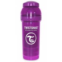 Пляшечка для годування Twistshake антиколиковая 260 мл, фиолетовая Фото