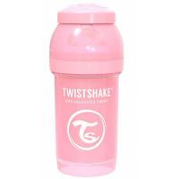 Пляшечка для годування Twistshake антиколиковая 78249 светло-розовая 180 мл Фото