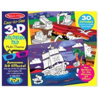 Набор для творчества Melissa&Doug 3D раскраска по точкам для мальчиков Фото