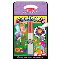 Набор для творчества Melissa&Doug Волшебная раскраска с маркером Феи Фото