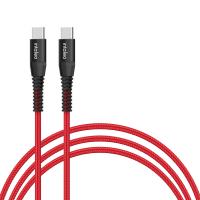Дата кабель Intaleo USB-C to USB-C 18W 1,2m CBRNYTT1 red Фото