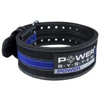 Атлетический пояс Power System Power Lifting PS-3800 Black/Blue Line M Фото