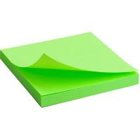 Папір для нотаток Axent с клейким слоем 75x75мм, 80арк, зеленый Фото