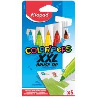Фломастеры Maped с супер-толстым корпусом COLOR PEPS XXL, 5 цв Фото