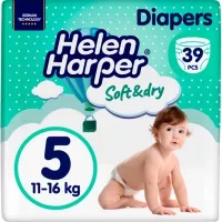Підгузки Helen Harper SoftDry Junior 11-16 кг 39 шт Фото