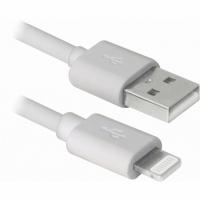 Дата кабель REAL-EL USB-C to Lightning 2.0m MFI TPE White Фото