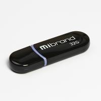 USB флеш накопичувач Mibrand 32GB Panther Black USB 2.0 Фото
