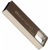 USB флеш накопичувач Mibrand 32GB Shark Silver USB 2.0 Фото