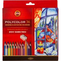 Олівці кольорові Koh-i-Noor Polycolor художественные 36 цвета Фото