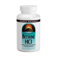 Витамин Source Naturals Бетаин HCI 650мг, 90 таблеток Фото