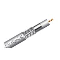 Кабель телевизионный FinMark RG-660, CU, 100м, white Фото