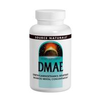 Аминокислота Source Naturals DMAE (діметіламіноетанол) 351 мг, 100 капсул Фото