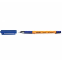 Ручка шариковая Stanger 0,7 мм, с грипом, синяя Fine point Фото
