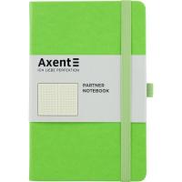 Книга записная Axent Partner 125х195 мм в точку 96 листов Салатовая Фото