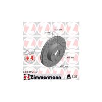 Гальмівний диск ZIMMERMANN 400.3653.52 Фото