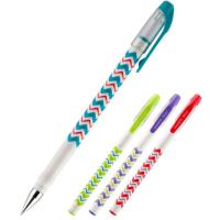 Ручка шариковая Axent Breeze синияя 0.5 мм Корпус ассорти Фото