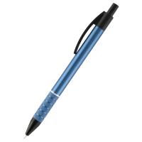 Ручка масляная Axent Prestige автоматическая метал. корпус синий, Синяя Фото