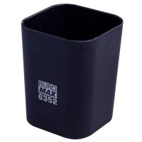 Подставка для ручек Buromax Rubber Touch Квадратная Черная Фото