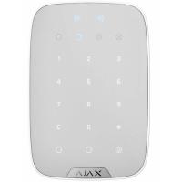 Клавиатура к охранной системе Ajax KeyPad Plus біла Фото